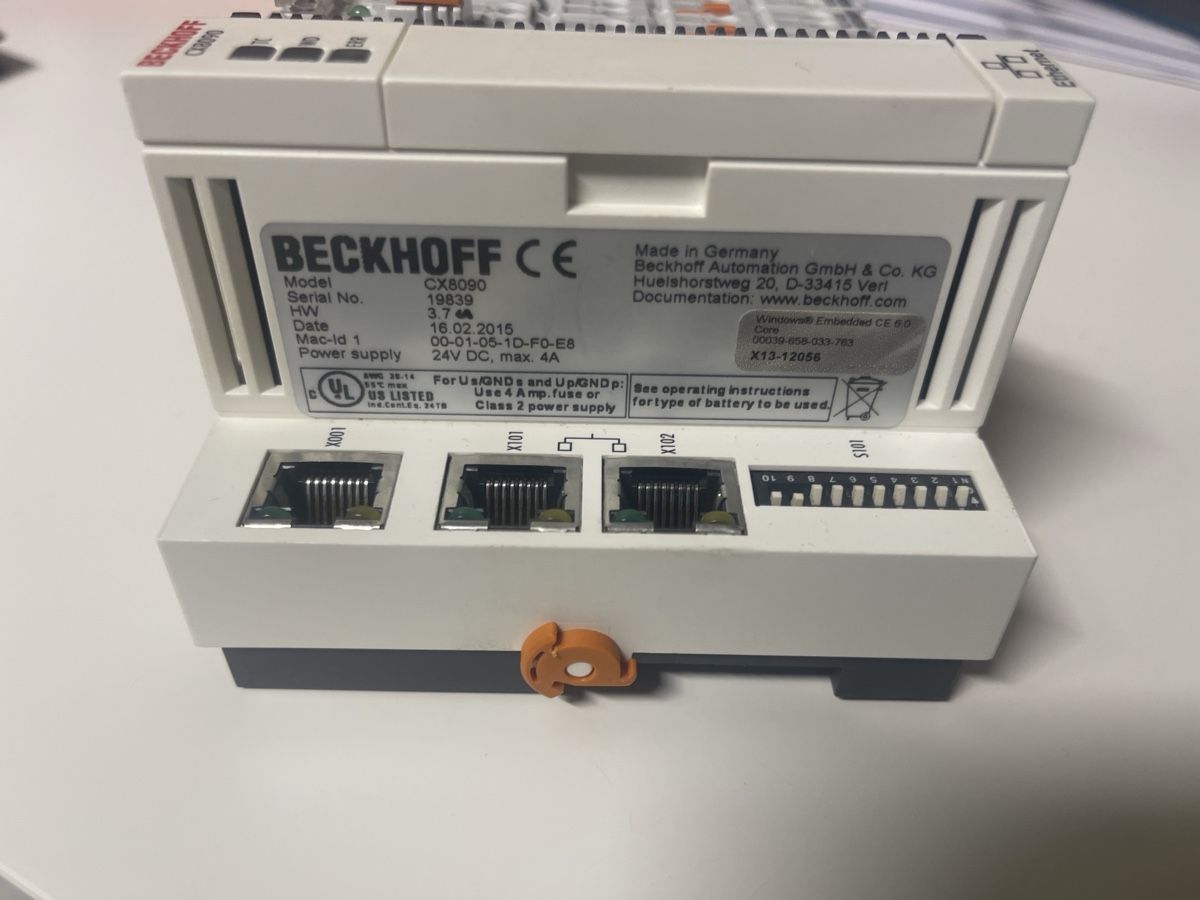 Beckhoff Elektronikbauteile: BECKHOFF CX8090 Top Zustand – Gebraucht aus Emmenbrücke von Acy1 1