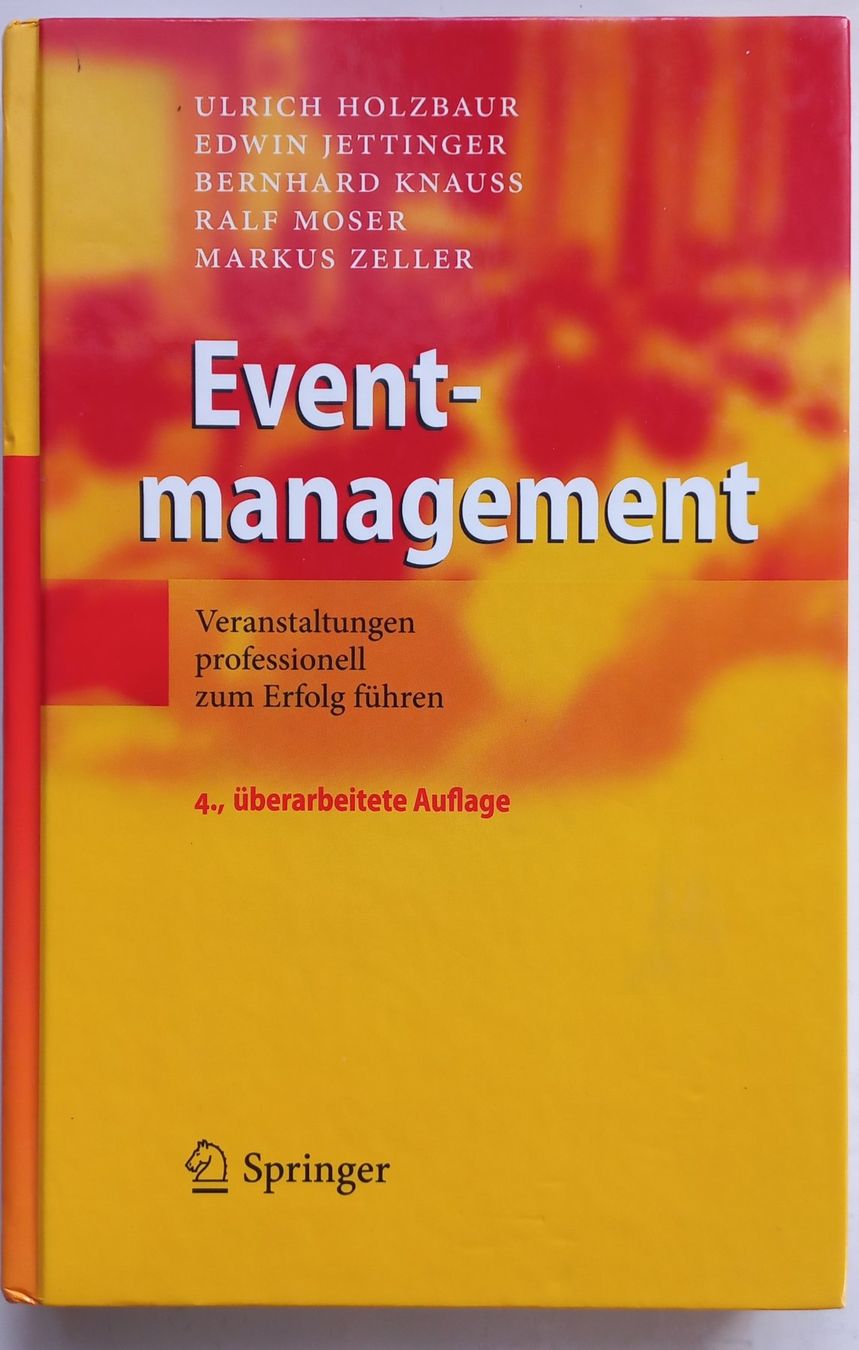 Libri: Buch: Eventmanagement – Usato da Beckenried venduto da Wmarcie