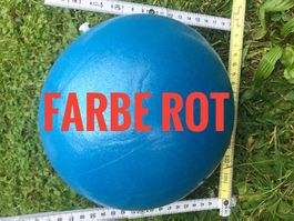 bieco's Super Ball für Spiel, Sport, Gymnastik, ROT / NEU
