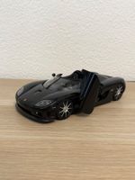Koenigsegg CCX schwarz 1:18 Modellauto mit Zertifikat in OVP