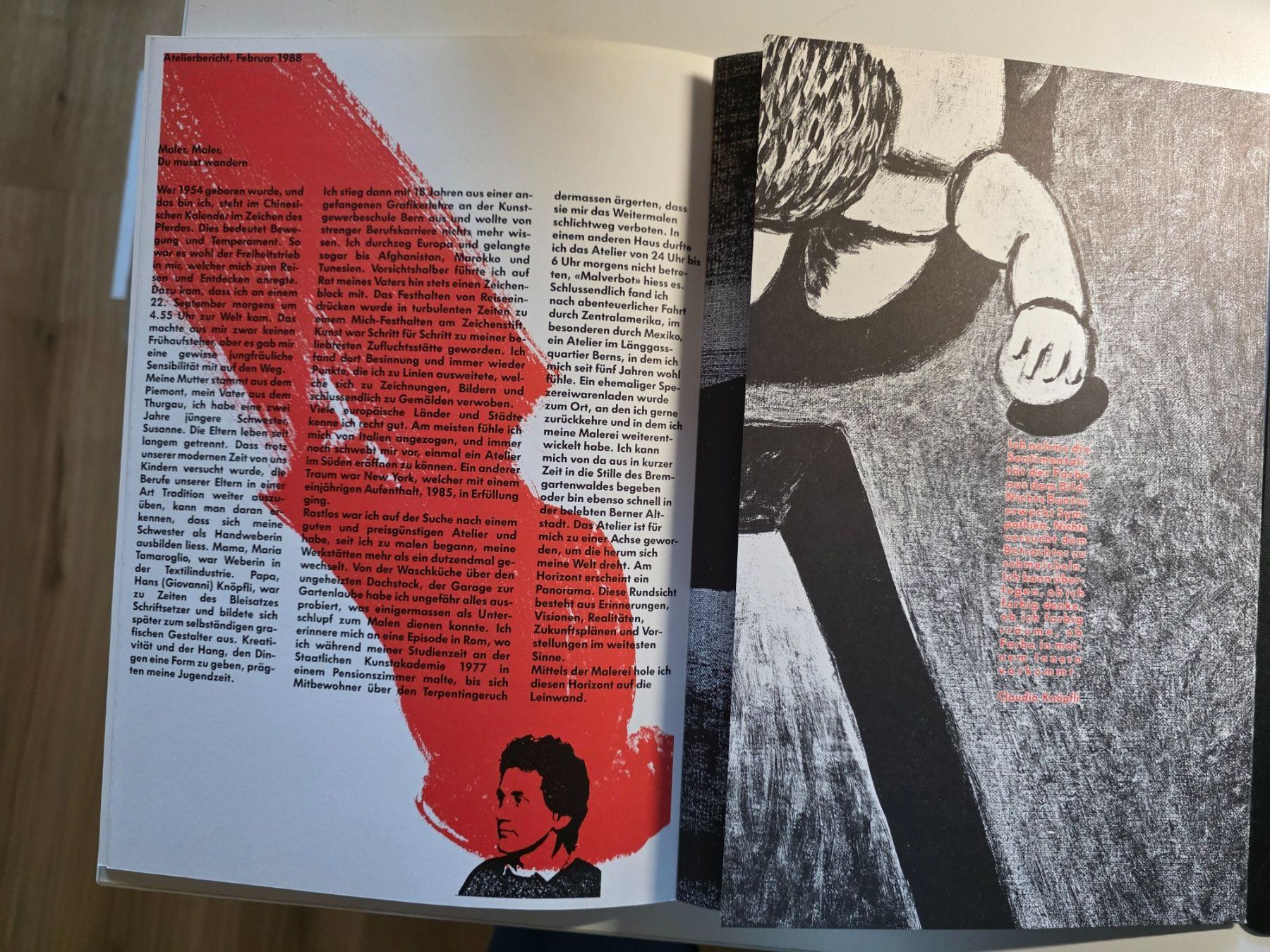 Libri: Claudio Knöpfli - Kunstmuseum Bern 1988 – Usato da Walterswil BE venduto da Lonitti 1