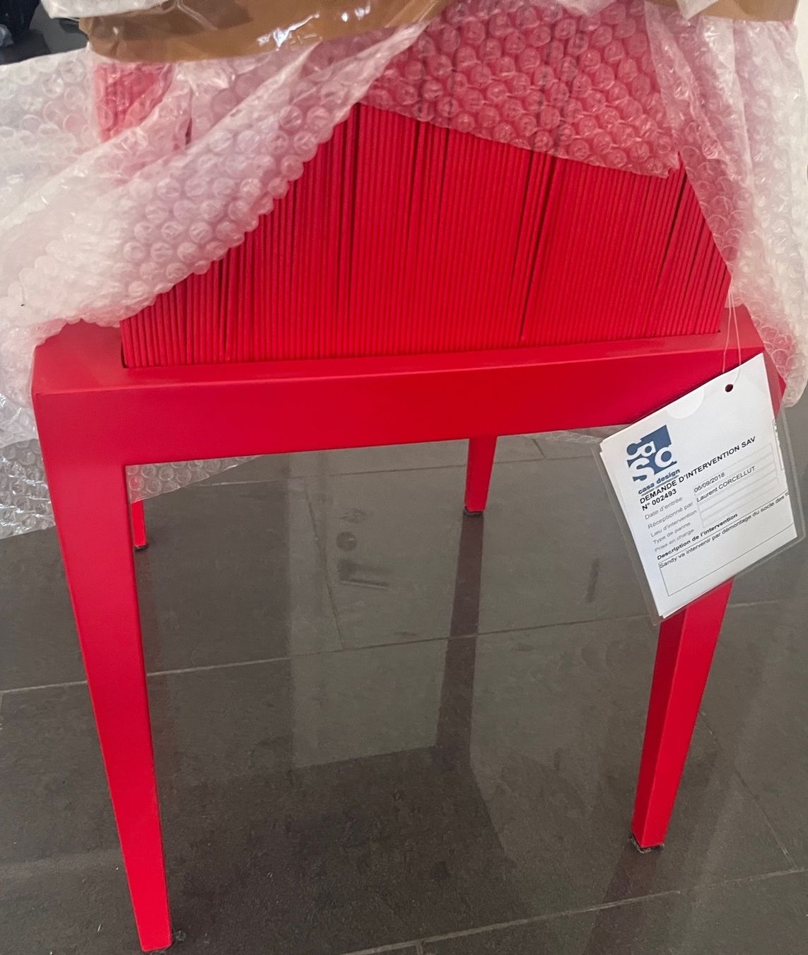 Edra Sedie: Chaise "Jenette" - Frères Campana pour Edra – Usato da Givrins venduto da Nicolux01 7