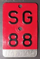 Velonummer SG 88
