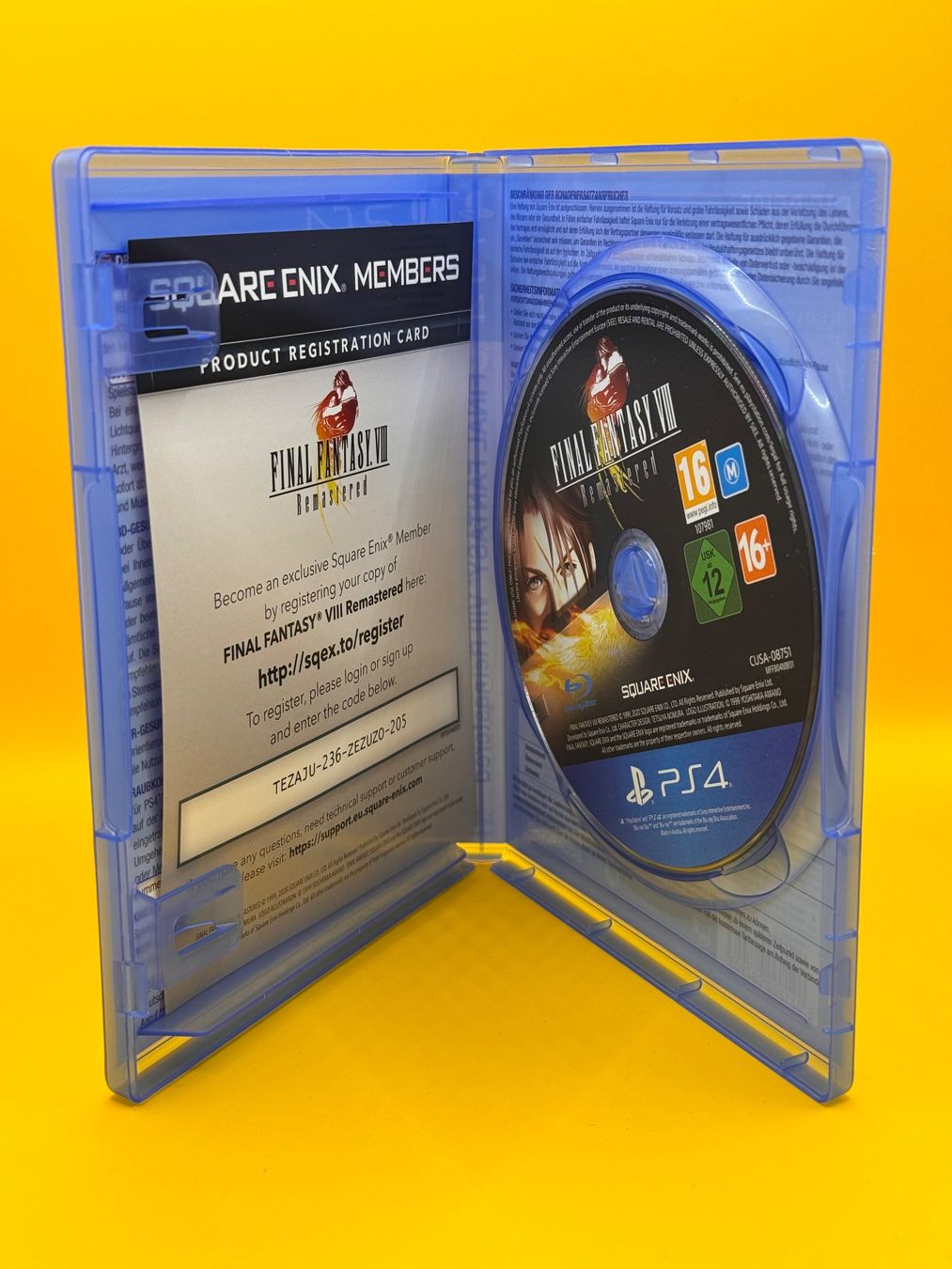Sony Giochi: Final Fantasy VIII Remastered - PS4 – Usato da Oberwil b. Zug venduto da silver2024 2