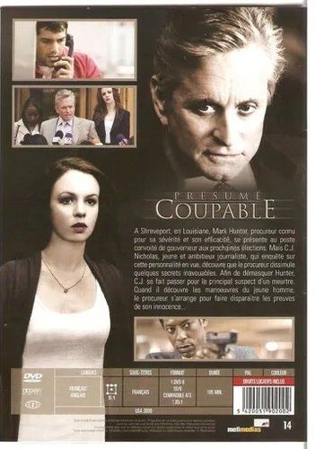 Tutti i DVDs: PRESUME COUPABLE, avec Michael Douglas – Usato da La Chaux-de-Fonds venduto da HarryLime 1