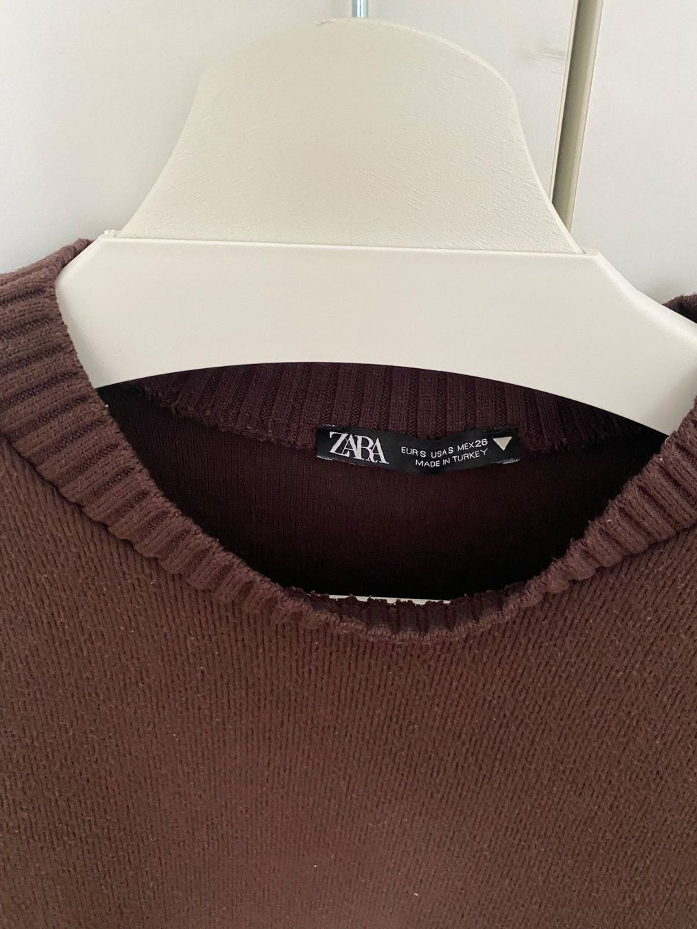 Zara Maglioni & Felpe: Pullover, Zara, Gr. S, braun – Usato da Biberstein venduto da Miana2 1