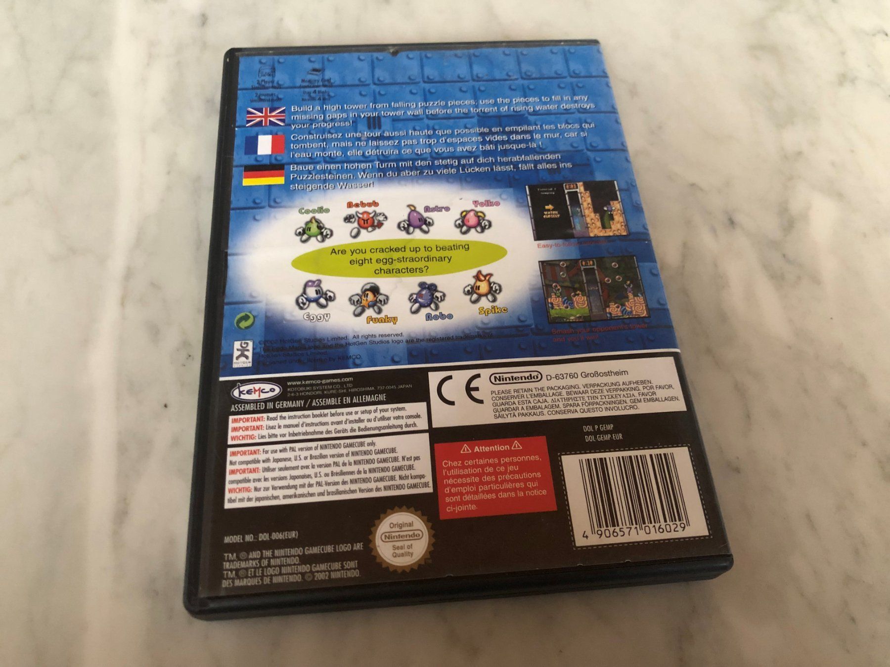 Nintendo Giochi: EGGO MANIA SPIEL FÜR NINTENDO GAMECUBE – Usato da hägendorf venduto da twilightprincess 2