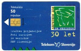 Telefonkarte Slowenien Chip-215