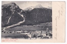 Bergün mit Piz d'Aela