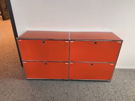 System 4 Sideboard Orange  4 Klappen