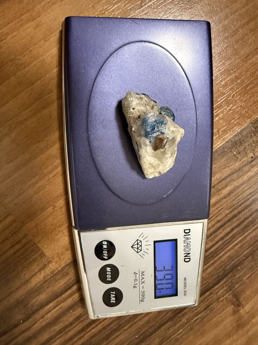 Mineralien & Heilsteine: Hauyn Kristall in Matrix  – Gebraucht aus Oberhof von RealStone 4