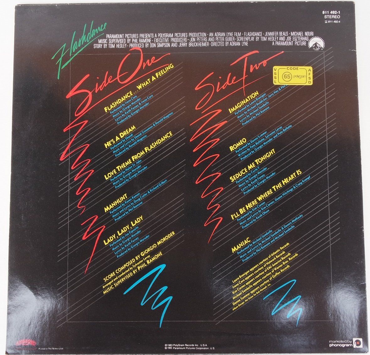 Dischi in vinile: Flashdance     Musique film – Usato da Castelrotto venduto da sepiadesign 1