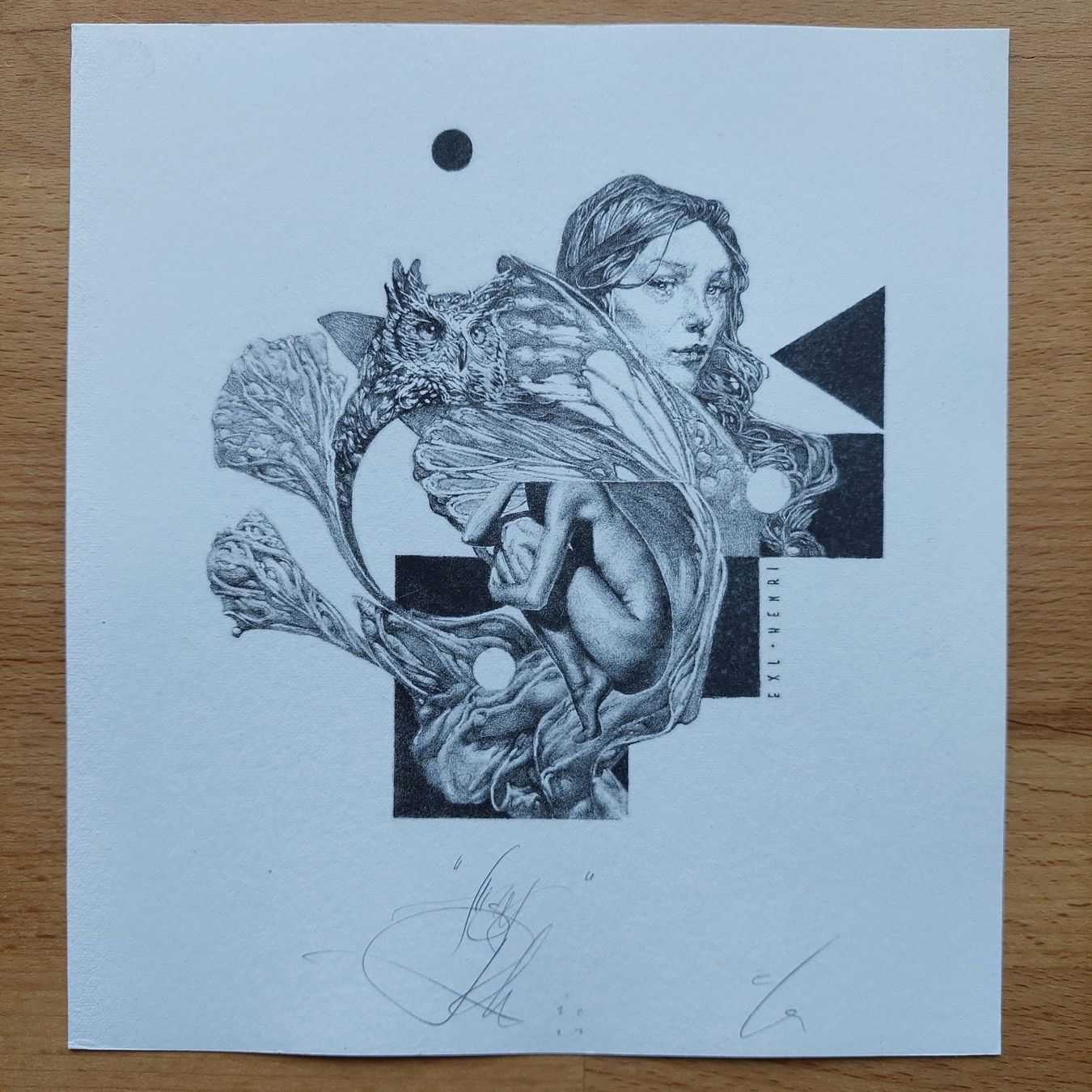 Grafica & Litografie: Exlibris Petar Chinovsky - Original Lithographie signiert – Usato da Obfelden venduto da Exlibris-Art