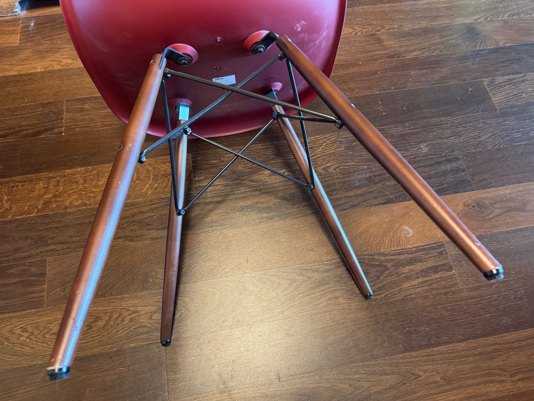 Vitra Sedie: ORIGINAL VITRA EAMES PLASTIC SIDE CHAIR STUHL TOP DESIGN – Usato da Balterswil venduto da MR_FEELGOOD 5