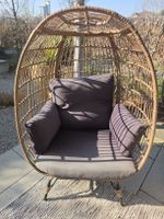 Geflochtener Gartensessel inkl. Kissen - Guter Zustand!
