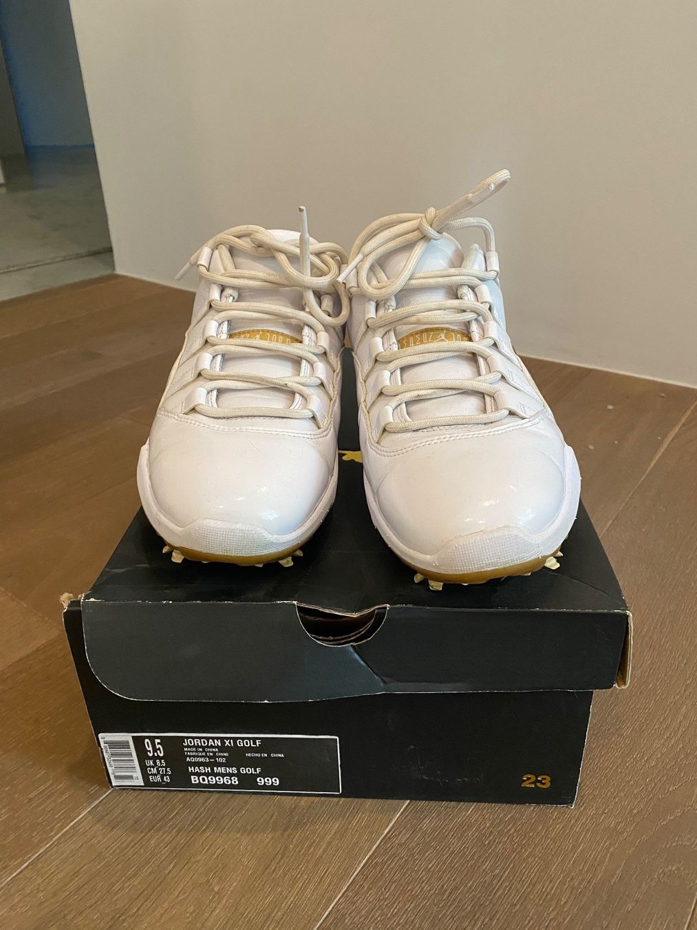 Jordan Scarpe da uomo: Air Jordan 11 golf – Usato da Sion venduto da Alpin_Golf
