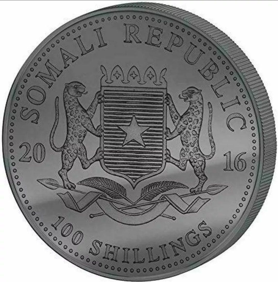 Tutti le monete: Somalia 2016 Elephant Golden Enigma – Usato da Zuerich venduto da Eric1389 2