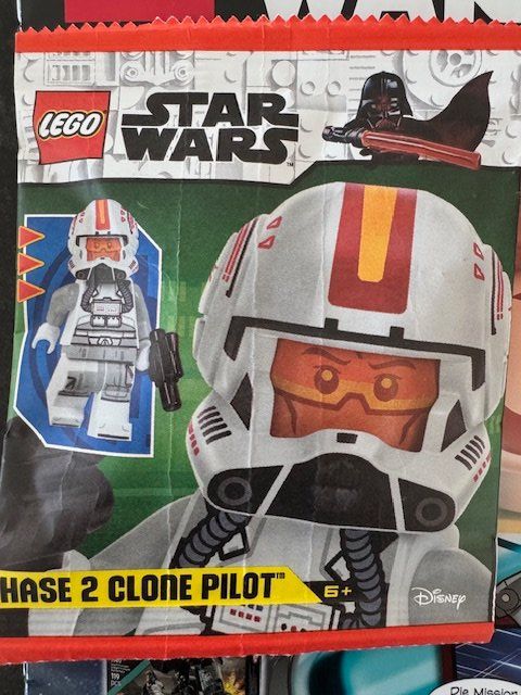 Riviste & Magazine: Lego Star Wars Nr. 132, inkl. Minifigur Phase 2 Clone Pilot – Nuovo (secondo la descrizione) da Aesch BL venduto da lupolino225 1