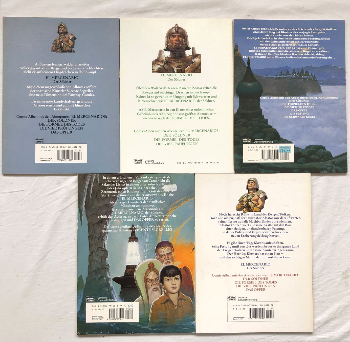 Fumetti: 5x EL MERCENARIO - Bastei Verlag – Usato da Schaffhausen venduto da durruti 6