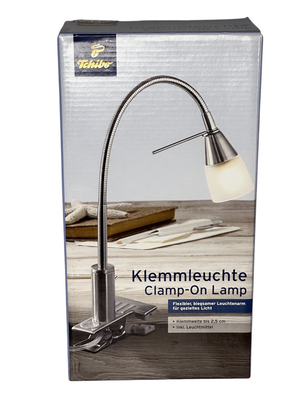 Lampade: Tchibo Klemmleuchte – Nuovo e nell'imballaggio originale da Meikirch venduto da Konkursverwertung