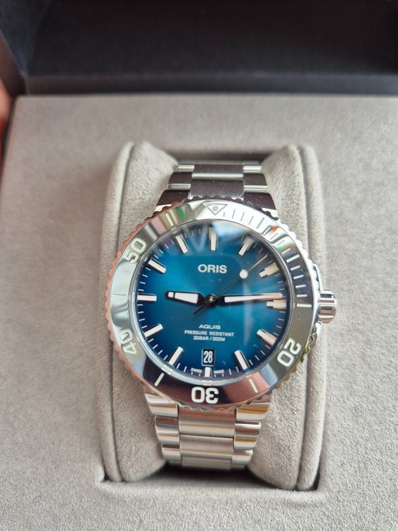 Oris Aquis Date 01 733 7732 4155-07 21 05PEB (Gebraucht) in