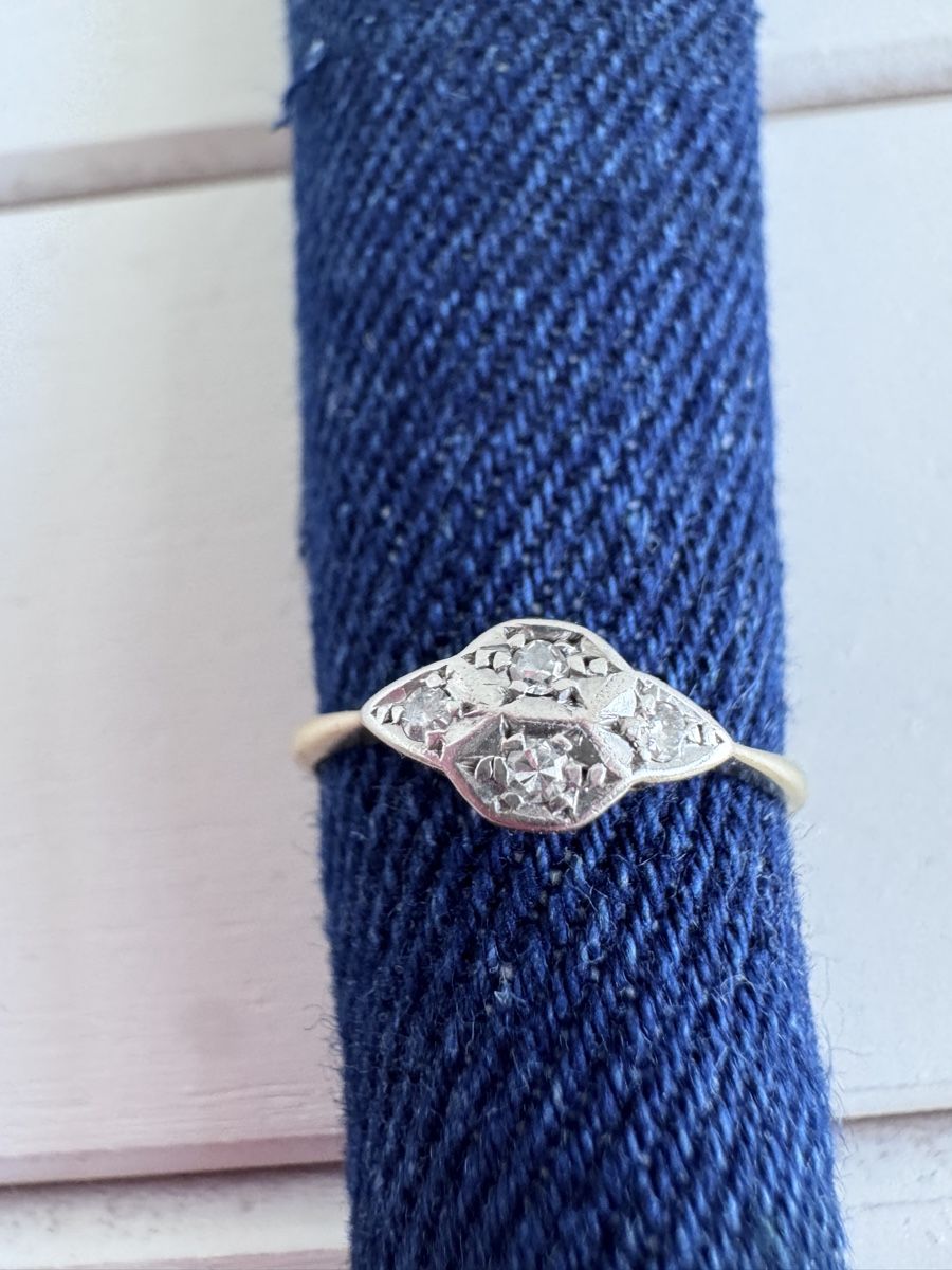 Ringe: Antiker Diamantring 18 ct.  – Gebraucht aus Wiesendangen von Biker39