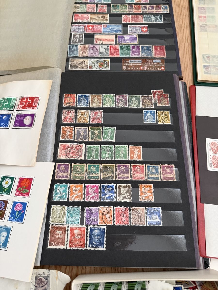 Alle Briefmarken: Briefmarken Sammlung – Gebraucht aus Zürich von Ta-Nia 1