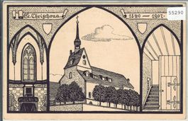 St. Chrischona - 1840-1907 - Künstlerkarte