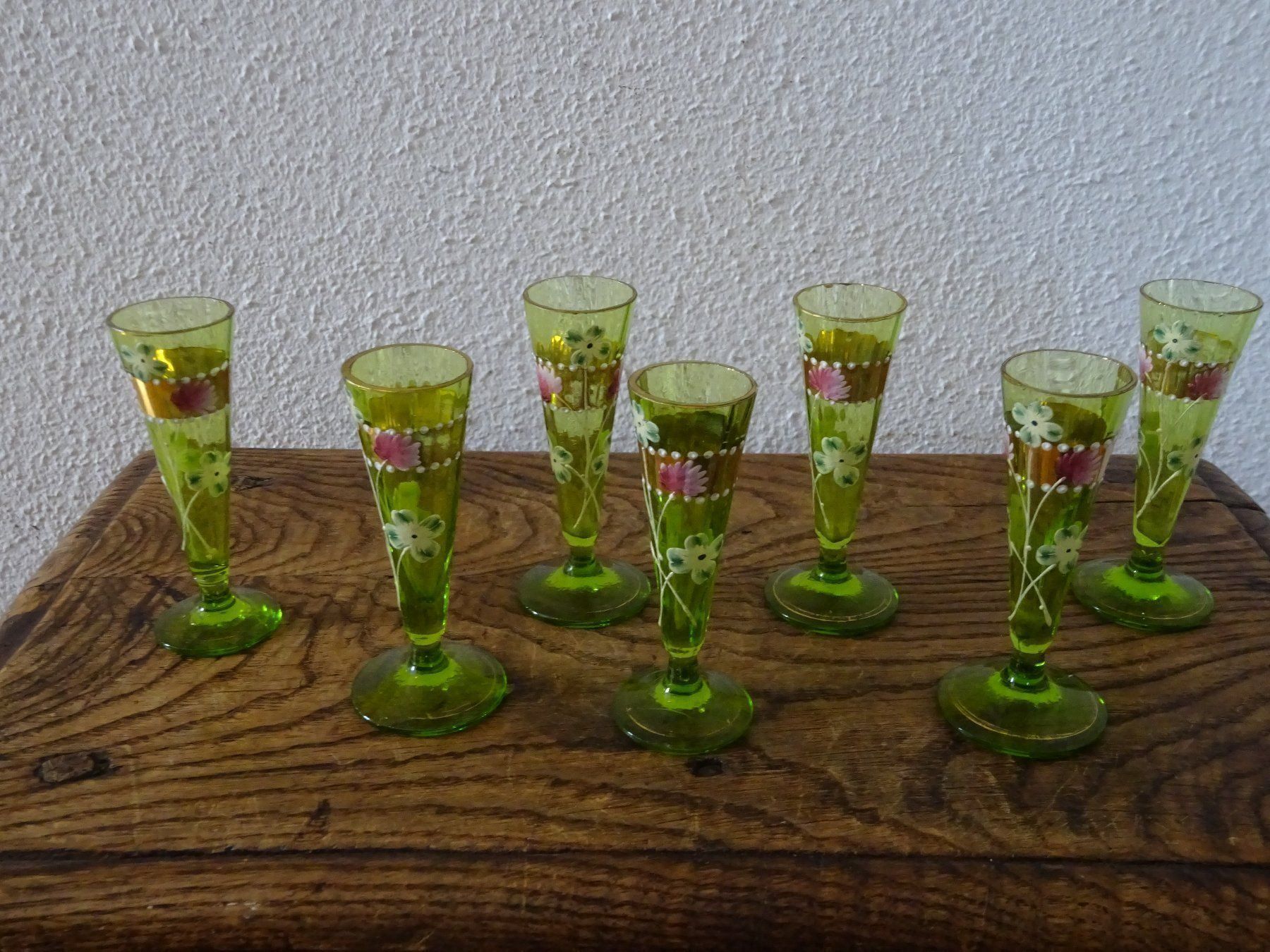 Bicchieri: Mini Champagne Flutes / Waldglas – Usato da Esslingen venduto da eintagammeer 1