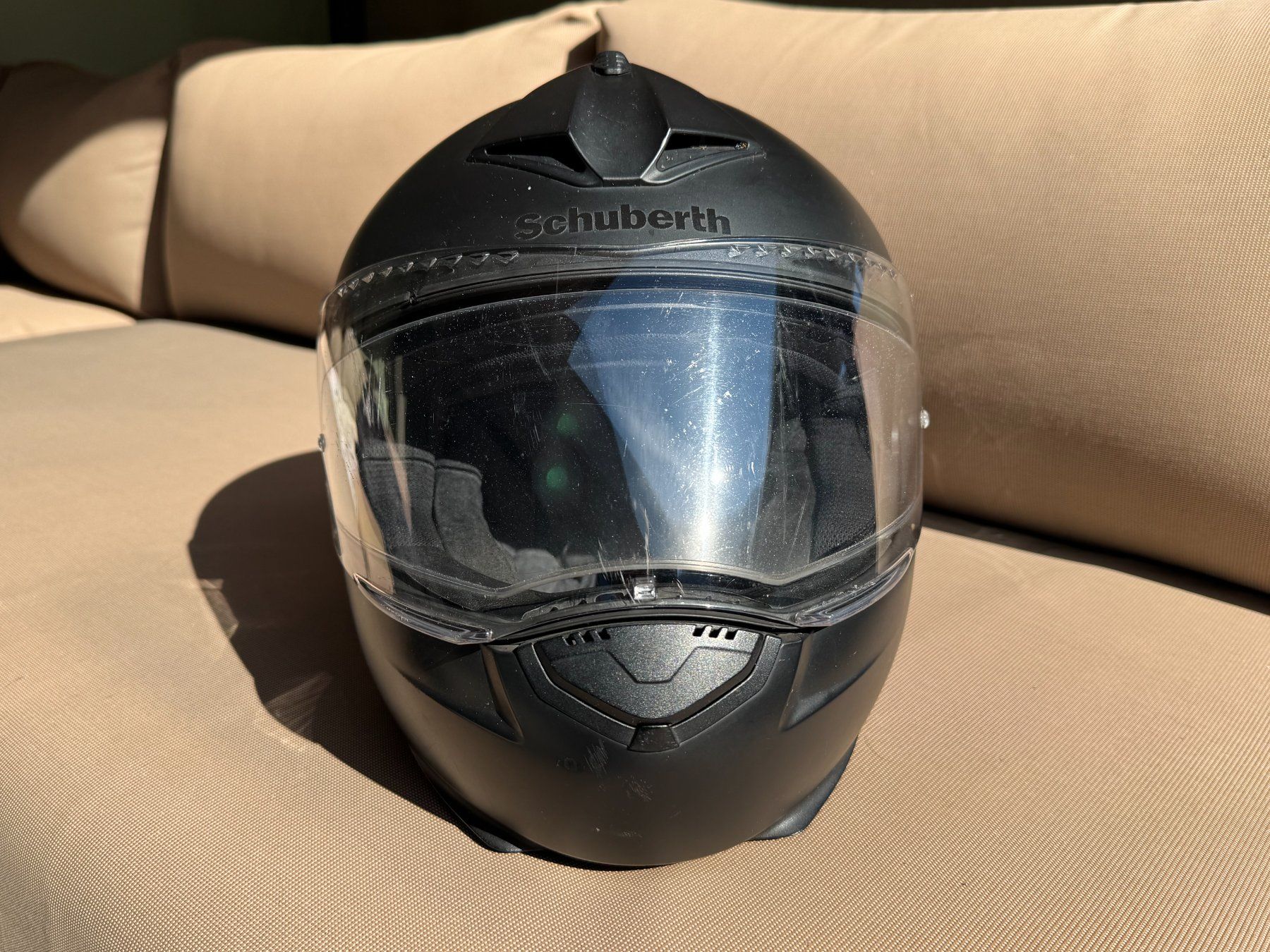 Schuberth Caschi & visiere: Schuberth C3 PRO Klapphelm Gr. 54/55 +  Kommunikationssystem – Usato da Emmetten venduto da jcc_ric