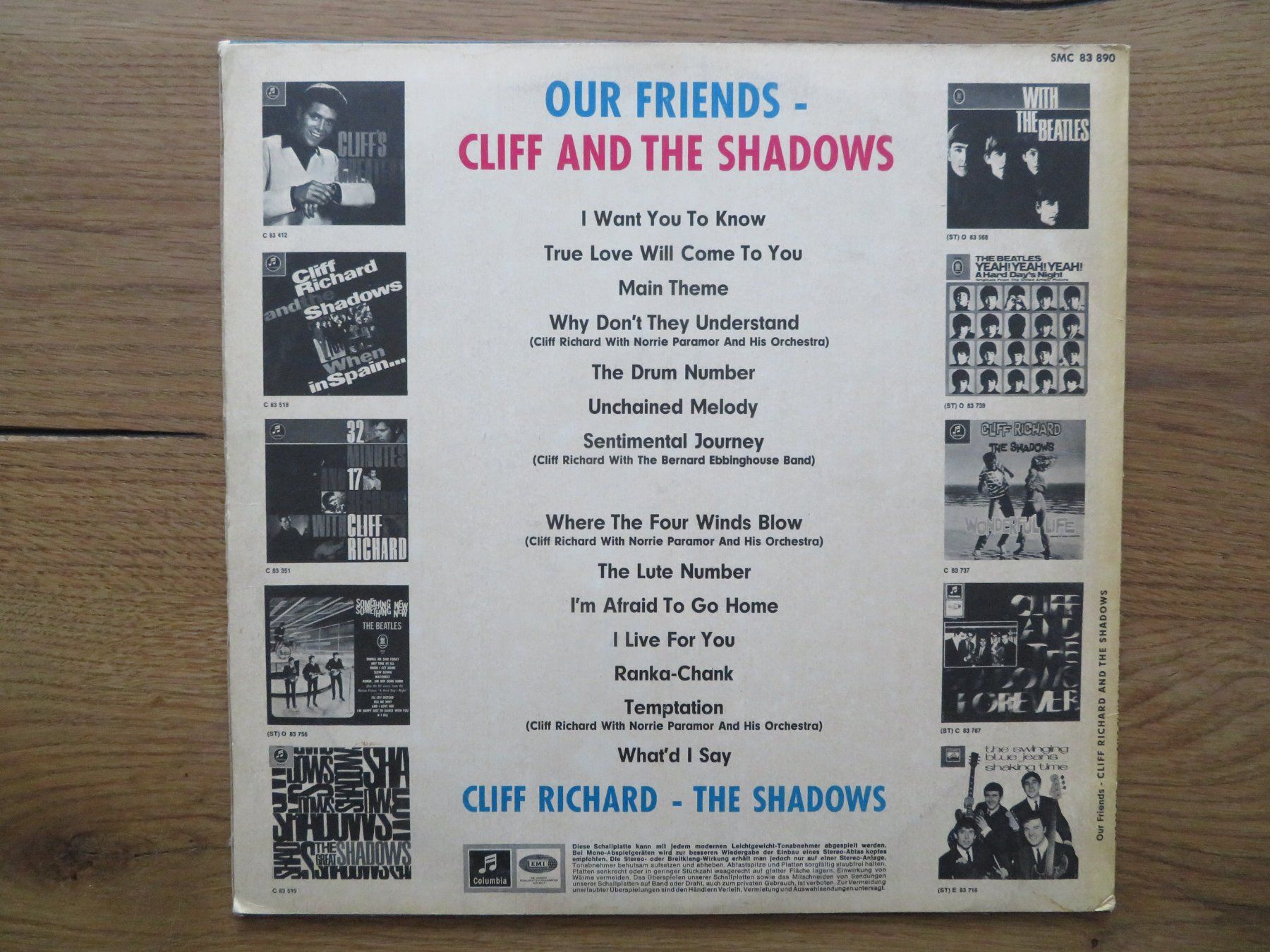 Dischi in vinile: Cliff Richard & The Shadows  LP Vinyl – Nuovo (secondo la descrizione) da Zürich venduto da max_cp5f 1