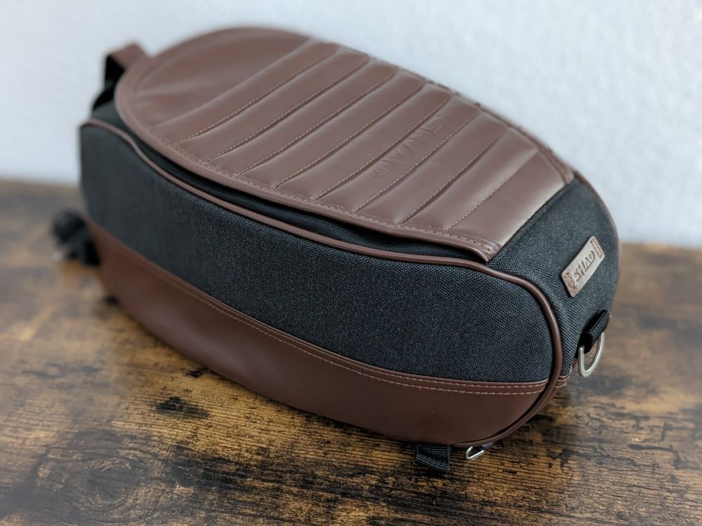 Rangement Moto étanche Sacoche Réservoir Cafe Racer 8L SR18 Universelle Imperm Able Rouge 3m G13 Hotrod 468148