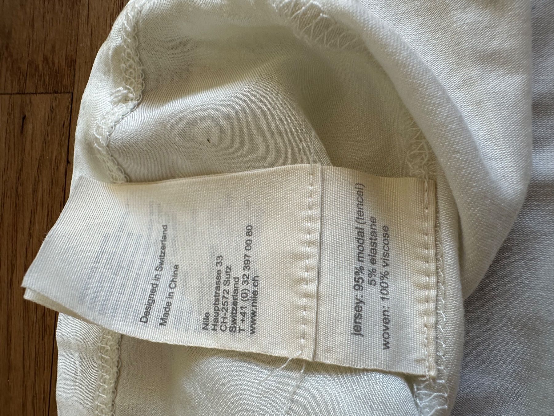 Nile Camicette: Sehr edle wunderschöne Bluse von Nile, Gr. S. helles Beige – Usato da Bern venduto da fluffy07 4