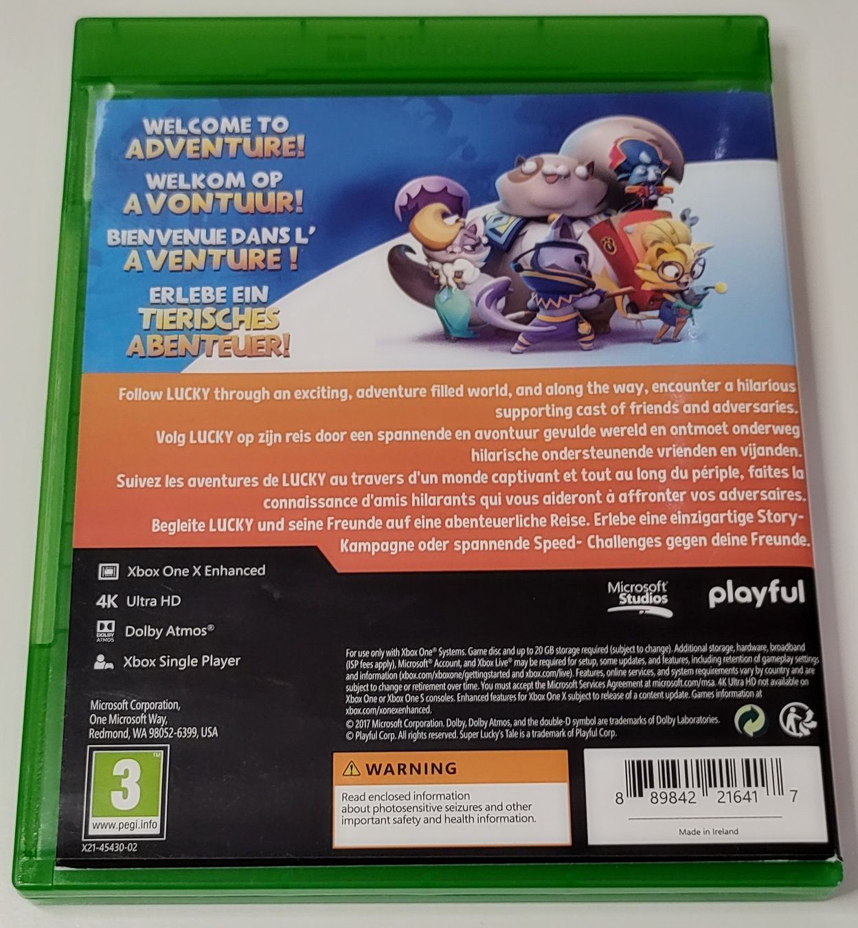 Spiele: Xbox One: Super Lucky's Tale – Gebraucht aus Uznach von Cheese-Us 1