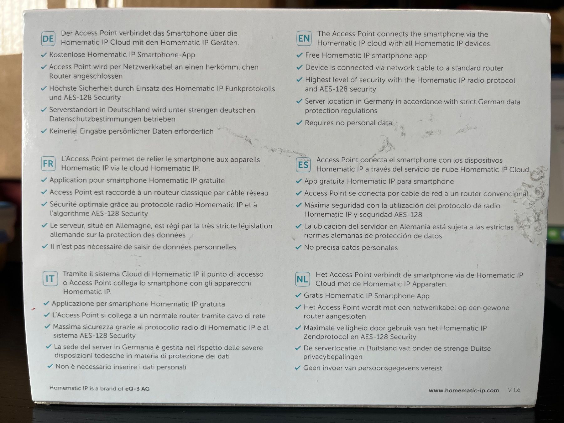 Sistema di controllo: homematic Access Point – Nuovo (secondo la descrizione) da St. Gallen venduto da hal_z78d 1