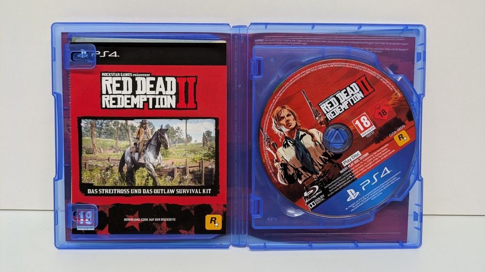 Red Dead Redemption II ( Red Dead Redemption 2 ) Ps4 Playstation 4 eredeti játék konzol game
