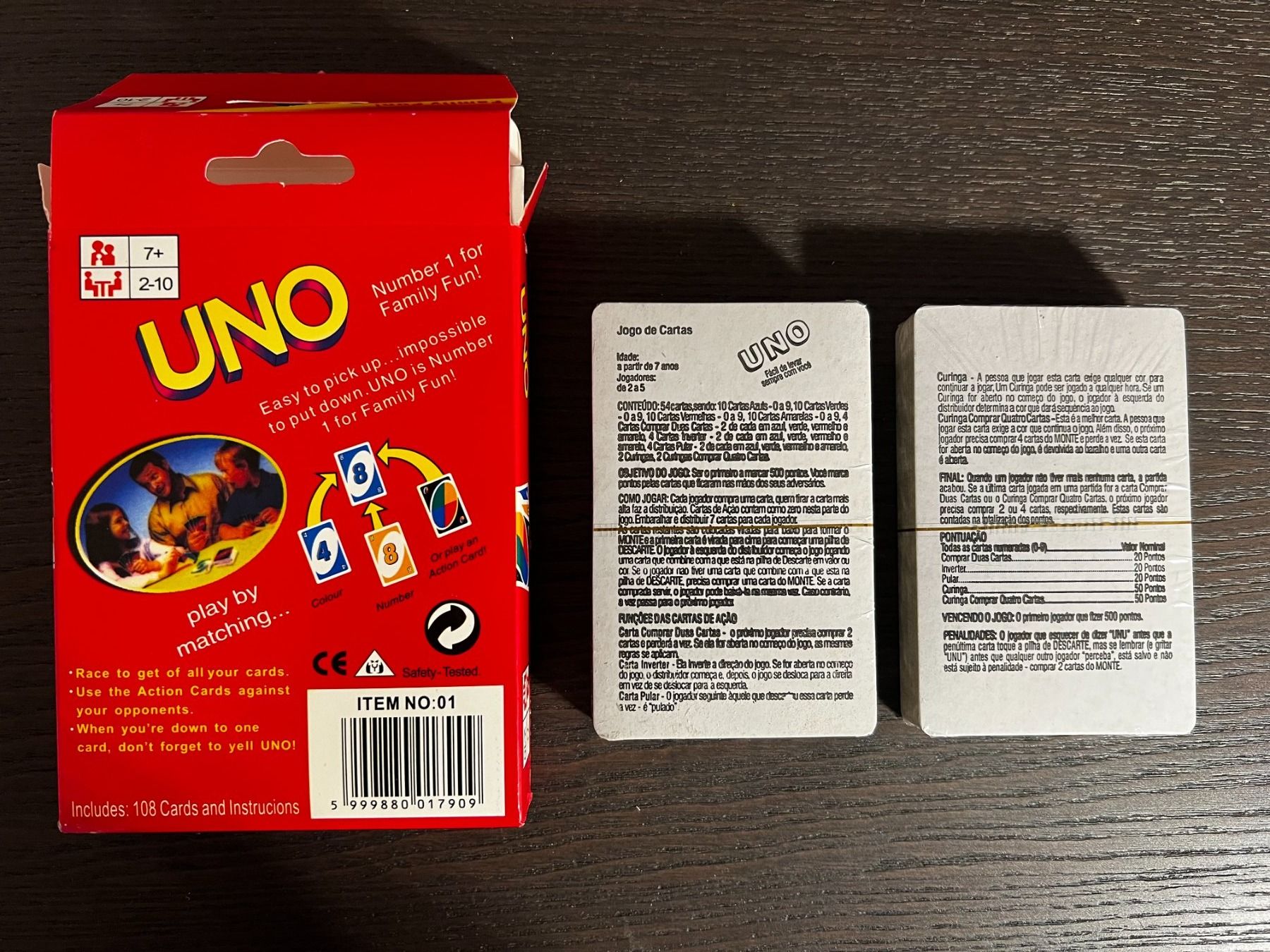 Giochi: UNO Kartenspiel NEU – Nuovo e nell'imballaggio originale da Zürich venduto da F84 3