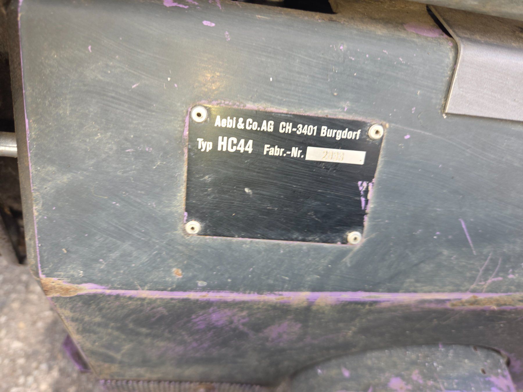 Aebi Toutes les machines: Motormäher Aebi HC44 – D'occasion à Aedermannsdorf par smile_66 4