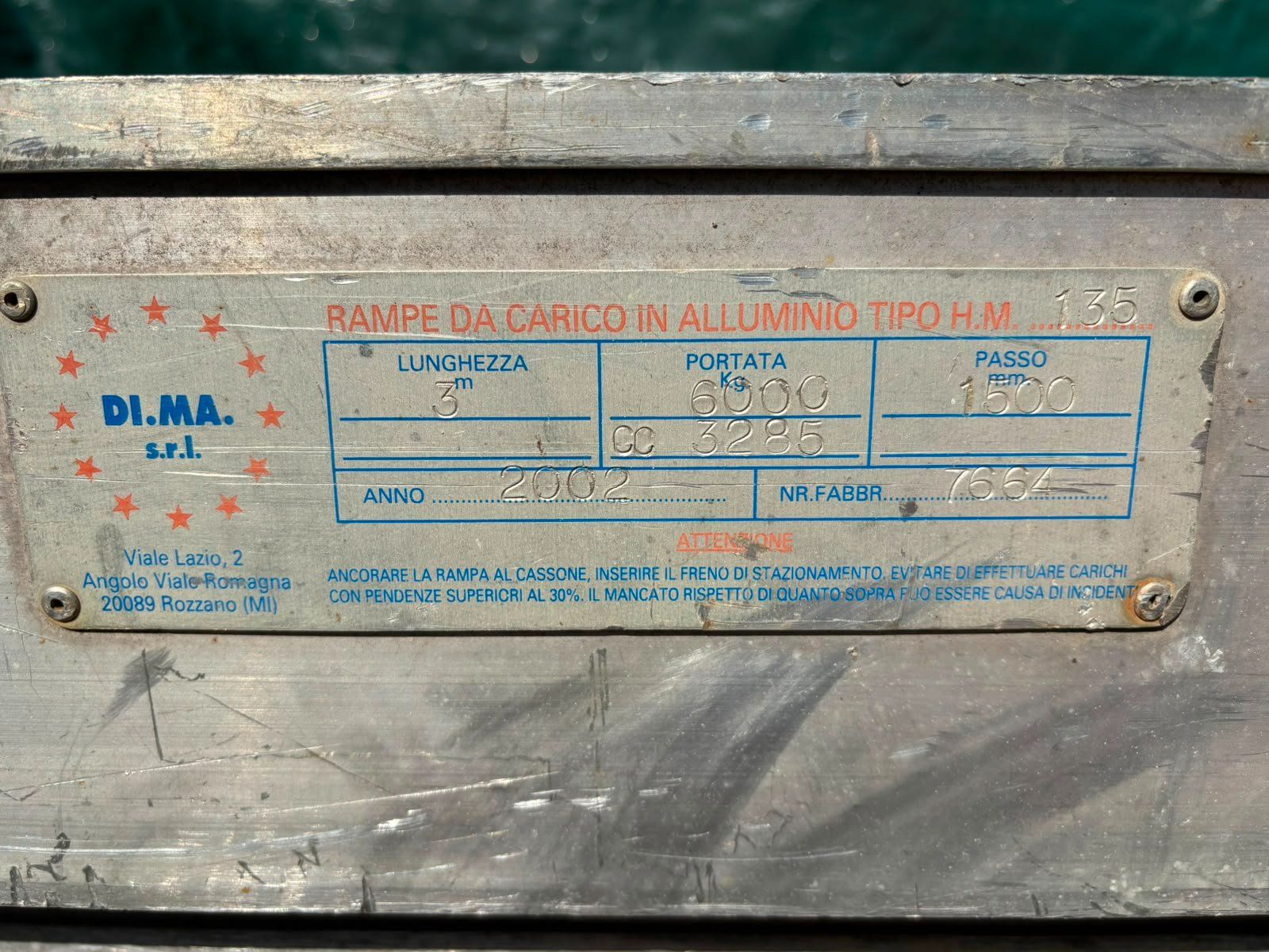Rampe di accesso: Aluminium-Rampe – Usato da Kriessern venduto da Schmufo 2