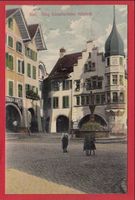 BIEL RING KÜNSTLERHEIM ALTSTADT 1910, BAHNPOST
