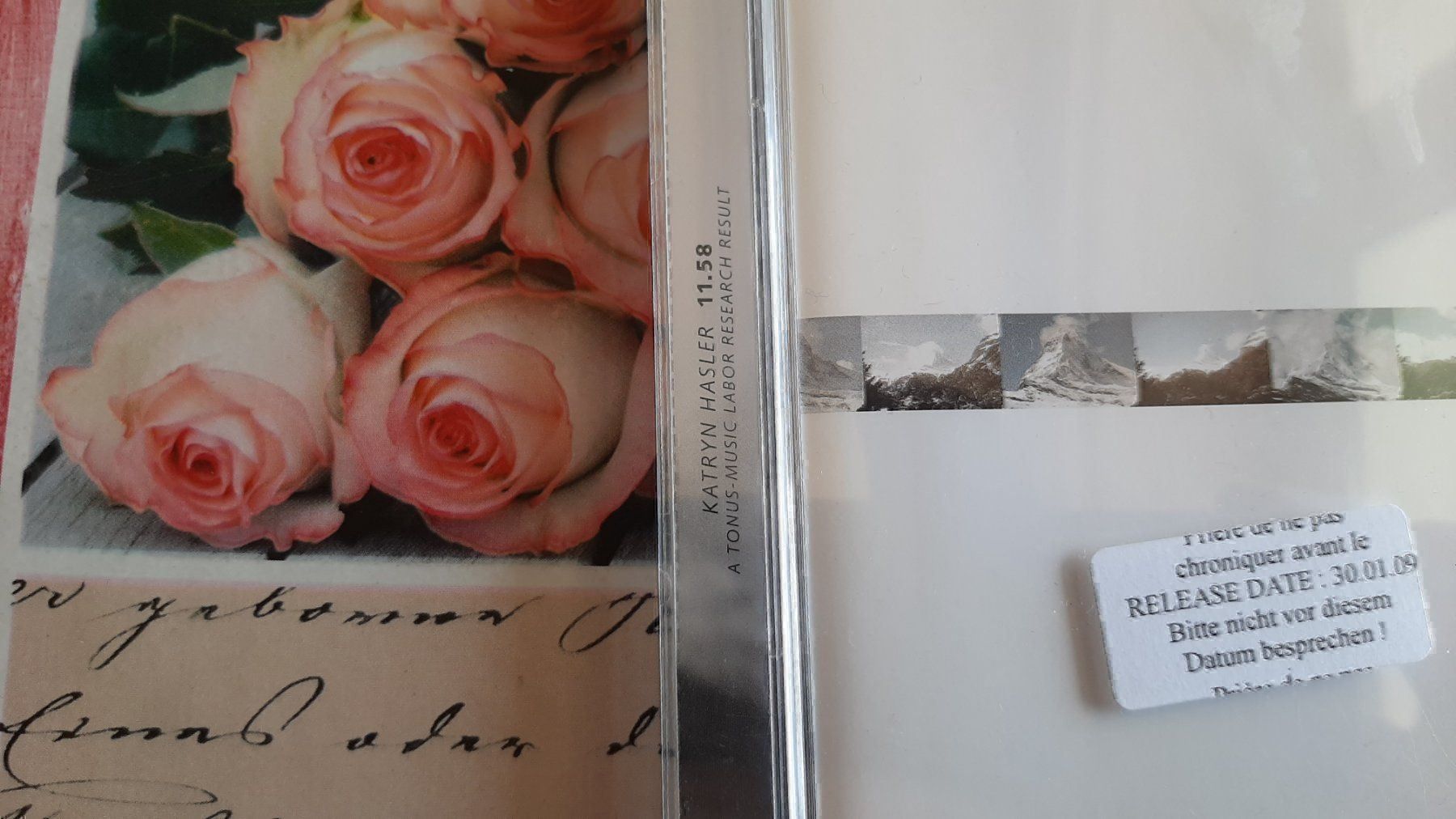 CDs: CD Katryn Hasler 11:58 Electro Expérim. – D'occasion à Pully par bro_n52j 5