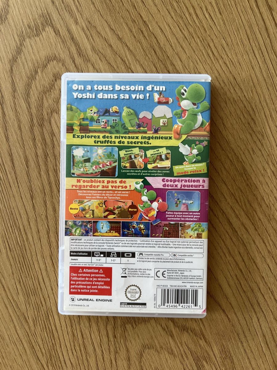 Nintendo Giochi: Yoshi's Crafted World - Nintendo switch – Usato da Nyon venduto da Nate2 1