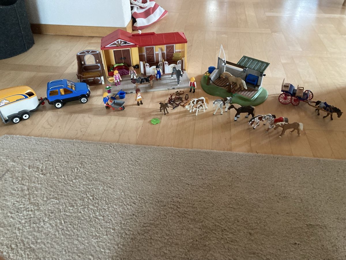 Playmobil Giocattoli: Playmobil Reiterhof  – Usato da Rüeggisberg venduto da sire75 4