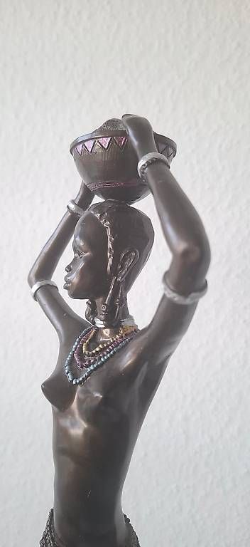 Statuette: Statue - Afrikanerin – Usato da Bottmingen venduto da veroda01 2