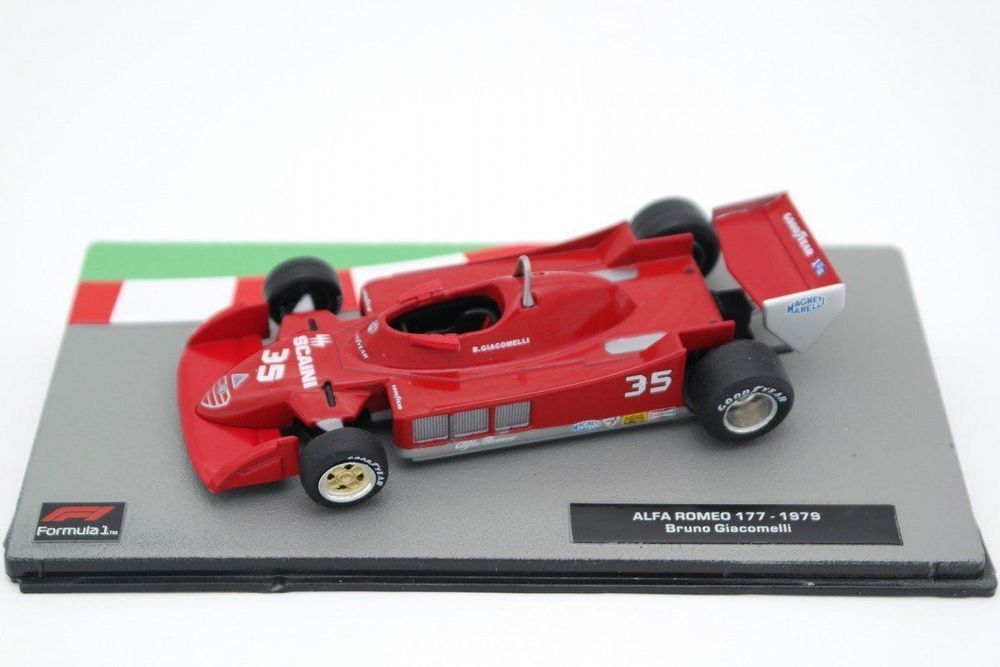 Alfa Romeo 177 - Bruno Giacomelli #35 - 1979 - Échelle 1/24 - Altaya - F1 - Occasion