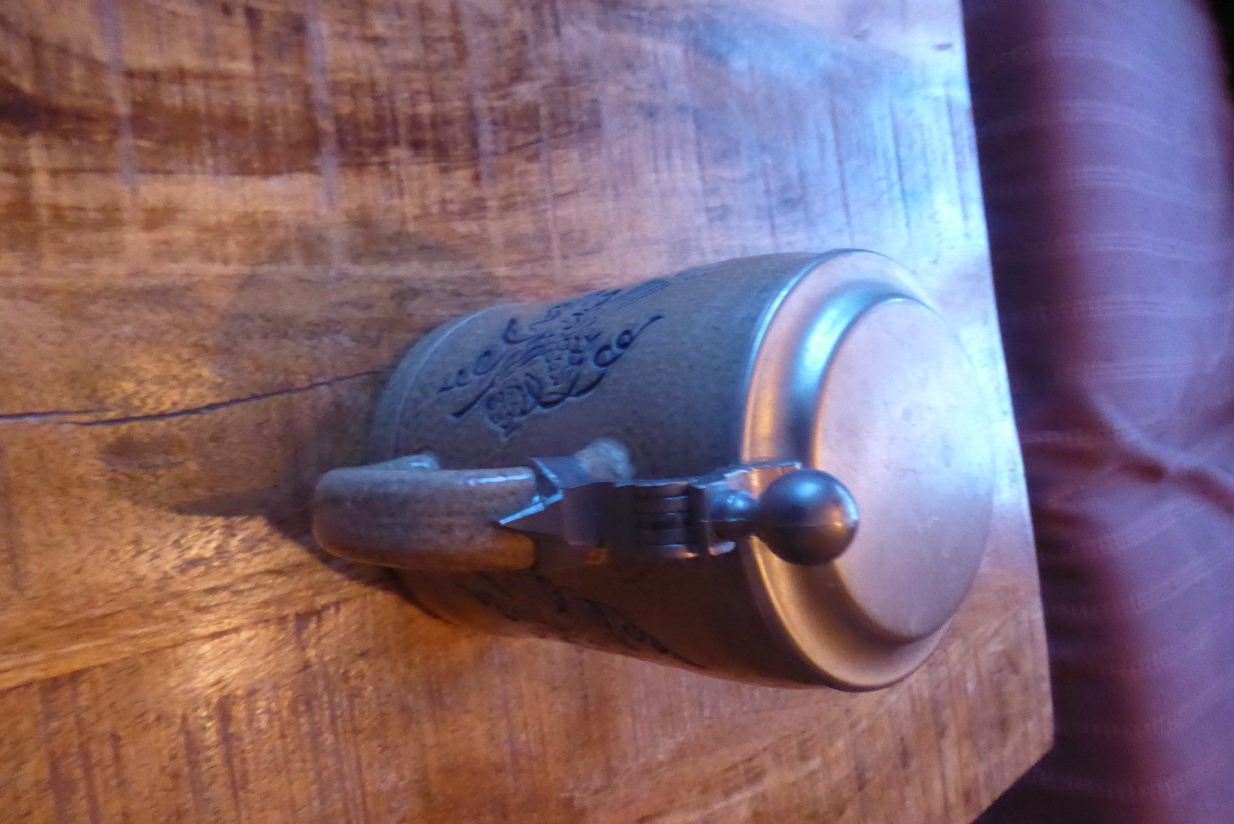 Bicchieri: Bier Humpen  Bierkrug Höhe 16 cm – Usato da Sargans venduto da Benziner 4