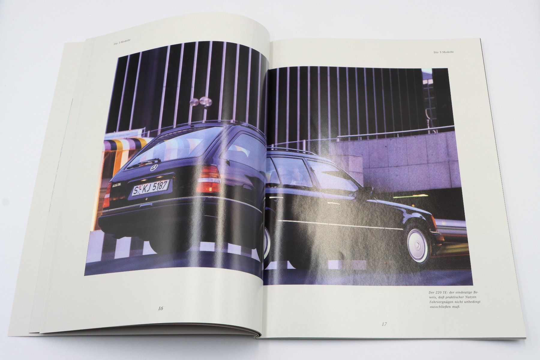 Mercedes-Benz Dokumente: Mercedes T-Modelle 1992 Prospekt – Gebraucht aus Bühl b.Aarberg von Collectorpassions 4