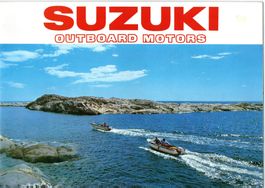 Suzuki Aussenbord-Motoren - Originalprospekt