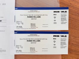 2x Robbie Williams Tickets