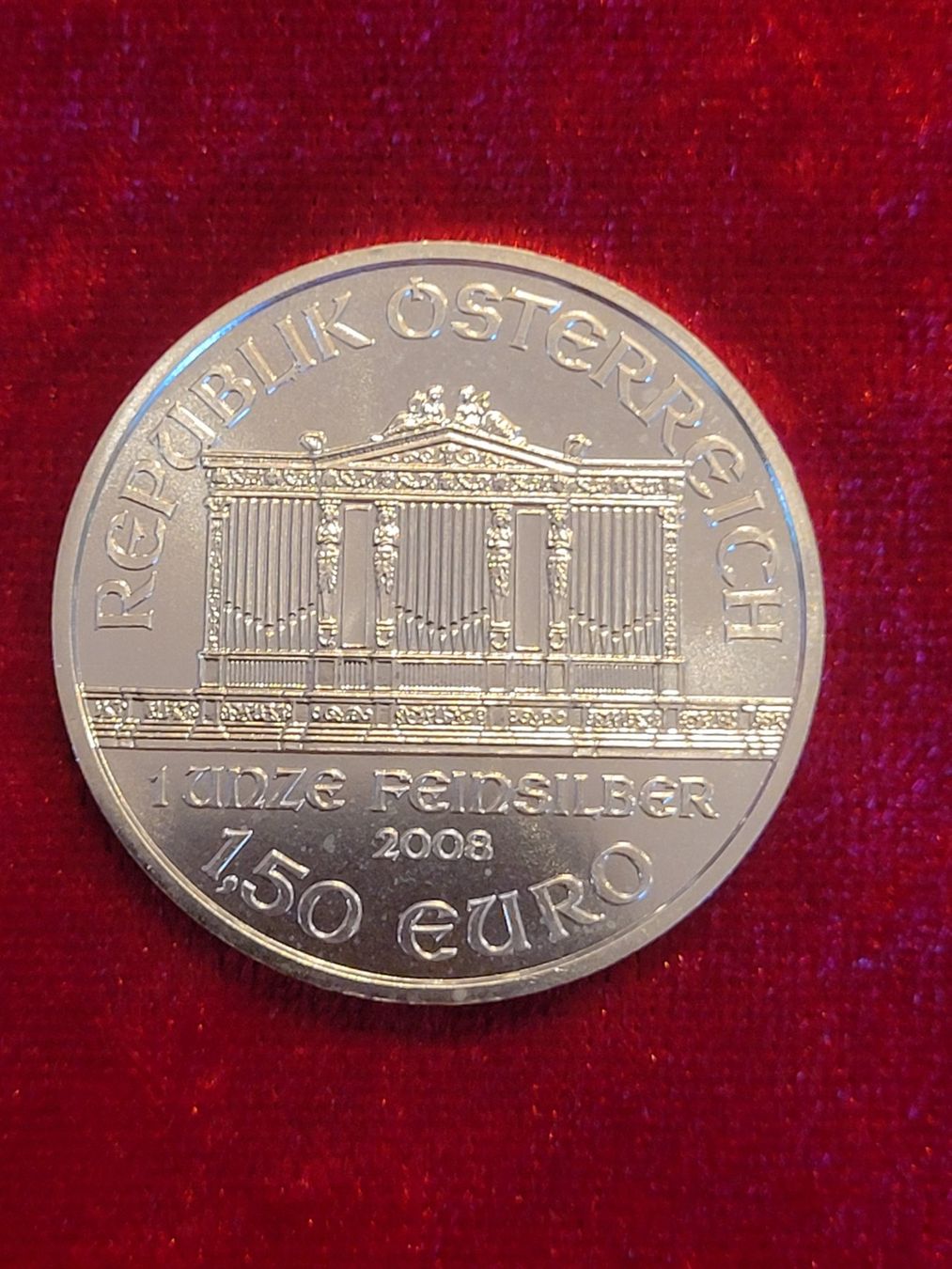 Alle Münzen: 1 oz Wiener Philharmoniker 2008 – Gebraucht aus Neuenkirch von majortom30